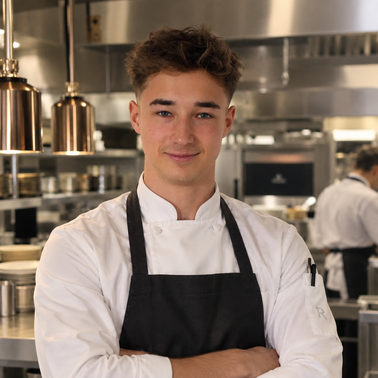 Kylian Sali-Bernard, cuisinier et fondateur d’AlgoResto